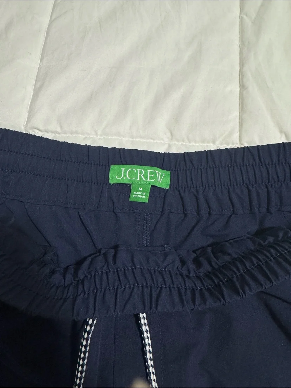 J. Crew Navy Athletic/Swim Shorts with Drawstring